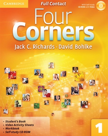 Four Corners 1 Full Contact / Учебник + рабочая тетрадь