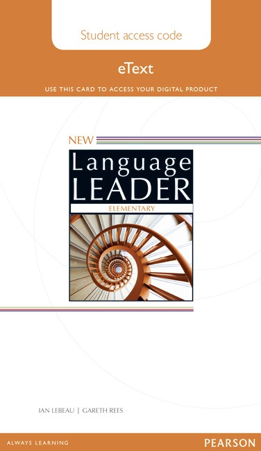 New Language Leader Elementary eText / Электронная версия учебника