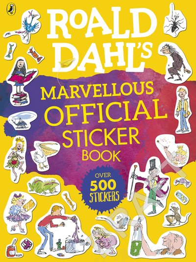 Marvellous Official Sticker Book