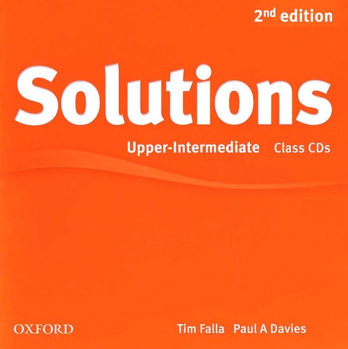 Solutions Second Edition UpperIntermediate Class CDs  Аудиодиски
