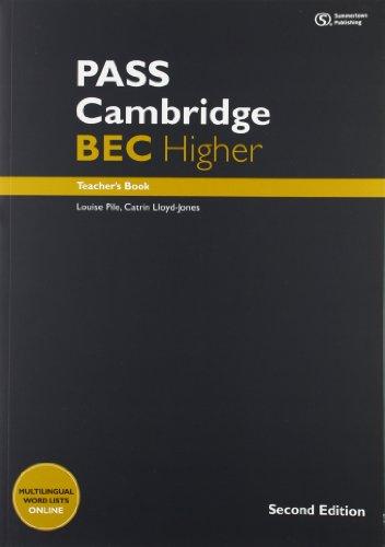 PASS Cambridge BEC Higher Teacher's Book / Книга для учителя