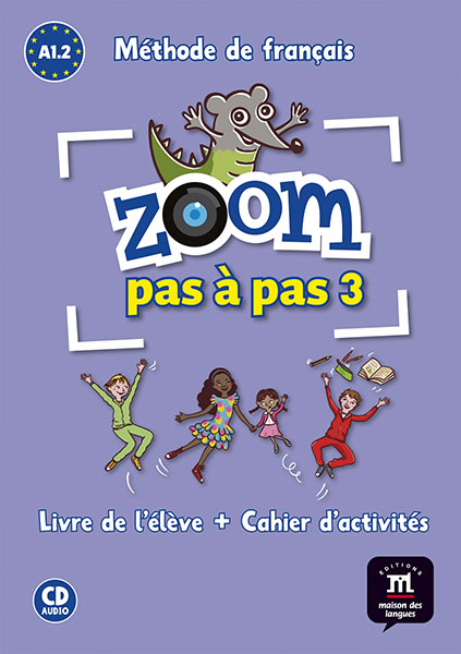 Zoom Pas a pas 3 Livre de l’eleve + Cahier d’activites + Audio CD / Учебник