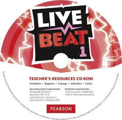 Live Beat 1 Teacher's Resources CD-ROM / Дополнительные материалы для учителя
