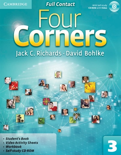 Four Corners 3 Full Contact / Учебник + рабочая тетрадь