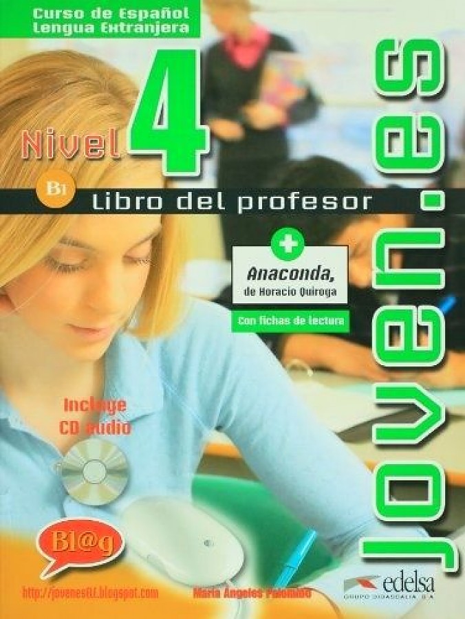 Joven.es 4 Libro del Profesor + Audio CD / Книга для учителя