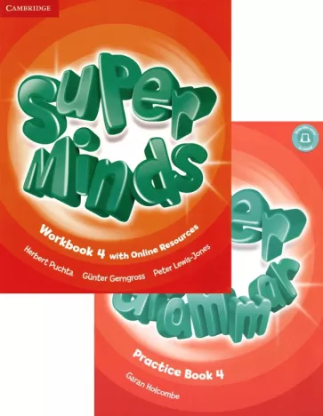 Super Minds 4 Workbook Pack with Grammar Booklet / Рабочая тетрадь + книга по грамматике