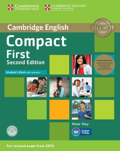 Compact First Student's Book Pack / Учебник + ответы + аудиодиски