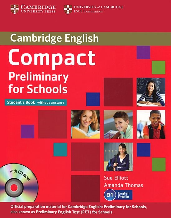 Compact Preliminary for Schools Student's Pack / Учебник + тетрадь