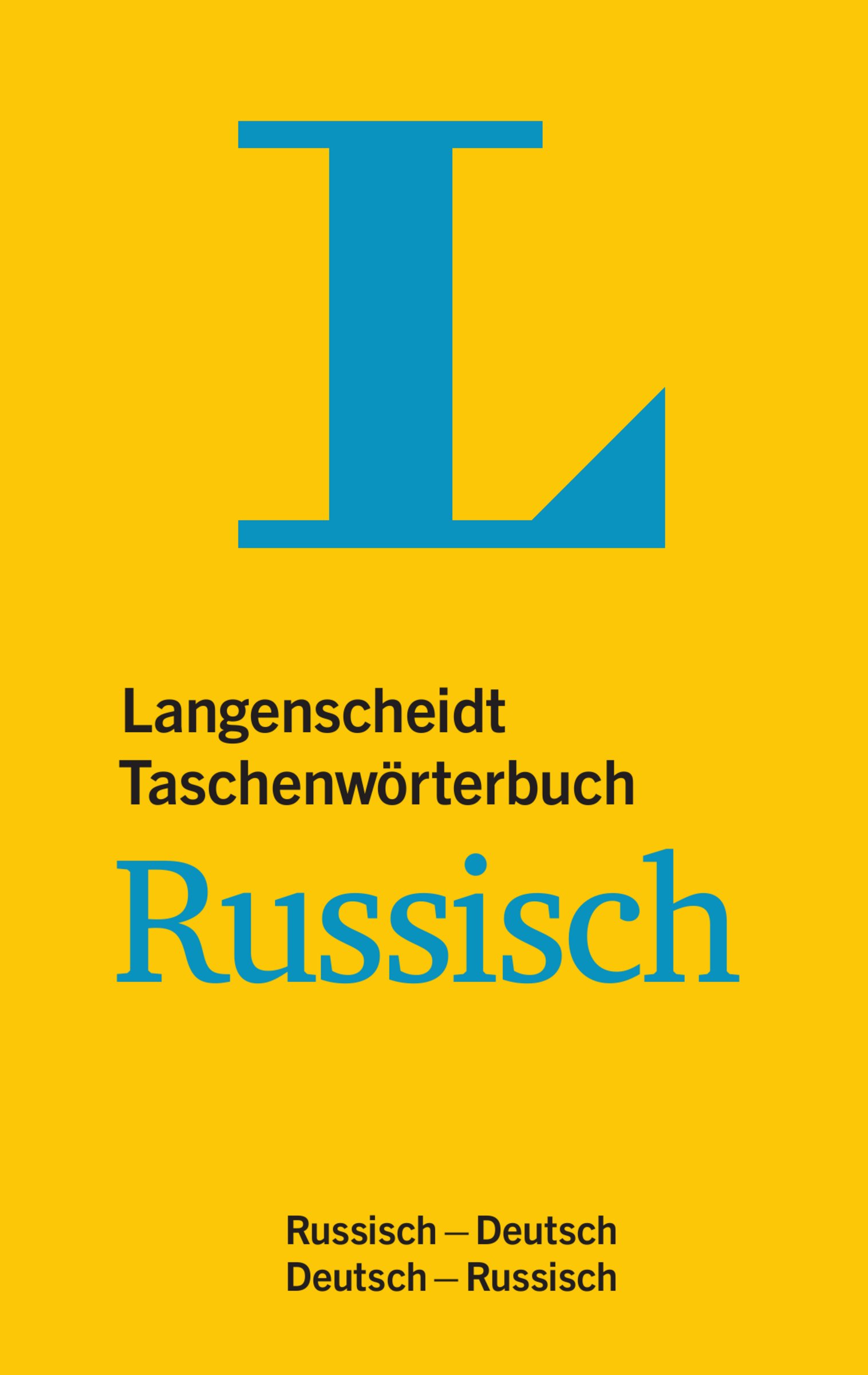 Langenscheidt Taschenworterbuch Russisch (2017) / Карманный немецко-русский и русско-немецкий словарь
