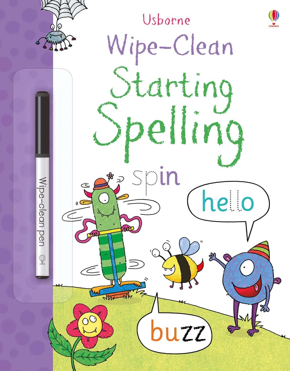 Usborne Wipe-Clean Starting Spelling