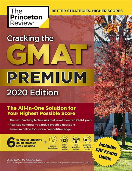 Cracking the GMAT Premium 2020 Edition
