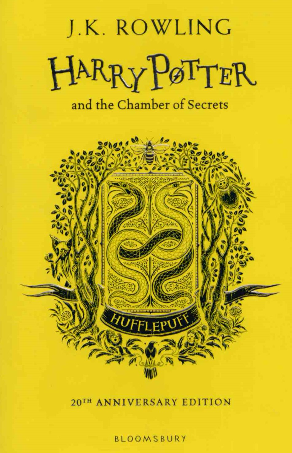Harry Potter and the Chamber of Secrets (Hufflepuff Edition) Hardback / Тайная комната