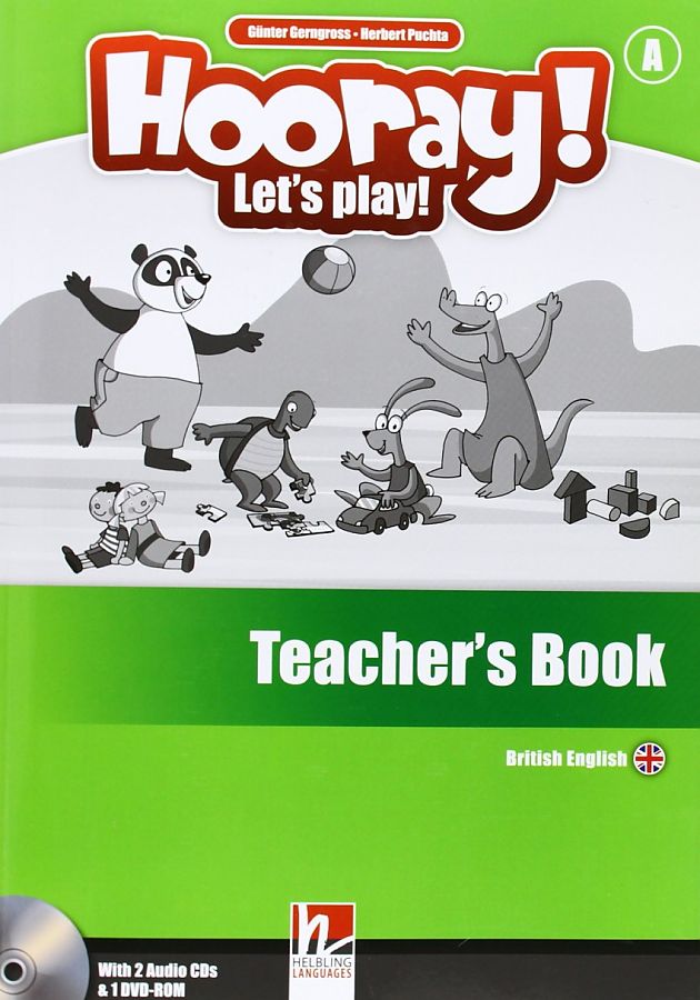 Hooray! Let's Play! A Teacher’s Book + Audio CDs + DVD-ROM / Книга для учителя