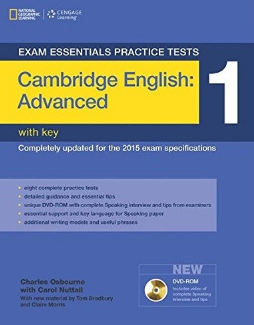 Exam Essentials Practice Tests Cambridge English: Advanced 1 + DVD-ROM + key / Тесты + ответы