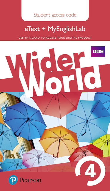 Wider World 4 eText + MyEnglishLab / Электронная версия учебника + онлайн-практика
