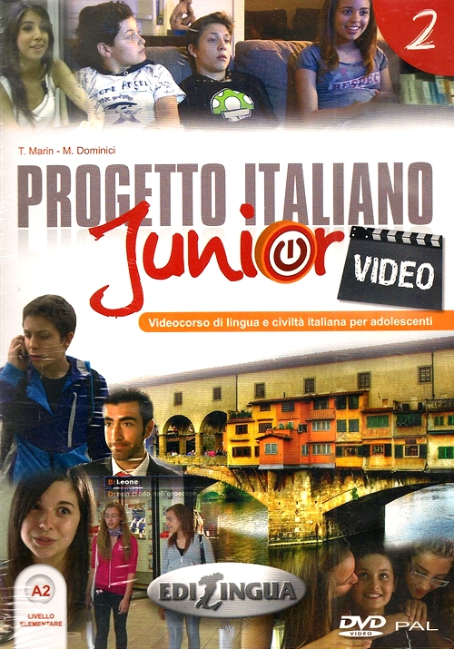 Progetto italiano Junior 2 DVD / Видеопособие - 1