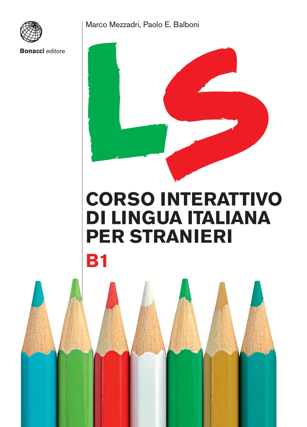 LS. Corso interattivo di lingua italiana per stranieri B1 / Учебник