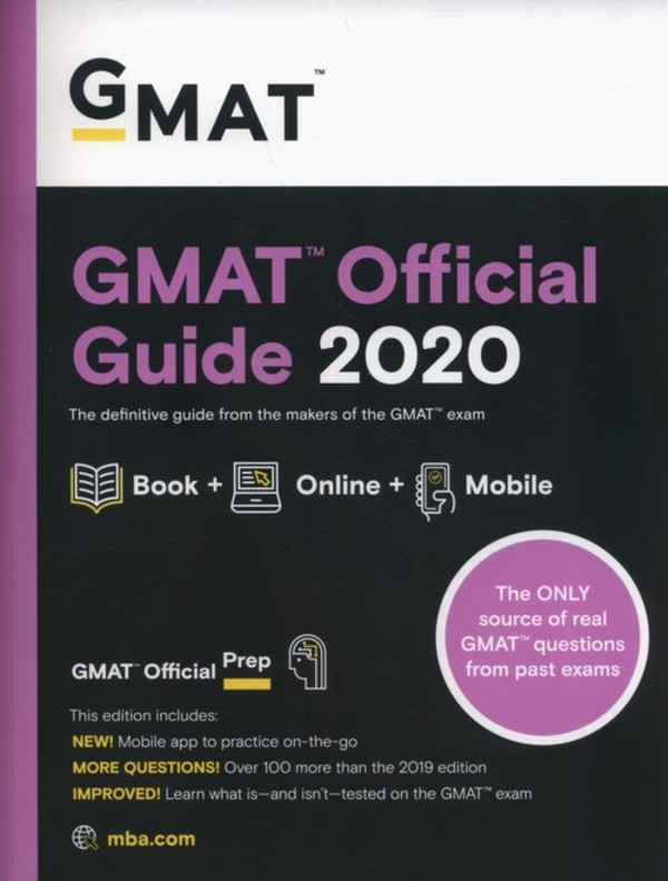 GMAT Official Guide 2020 + Online