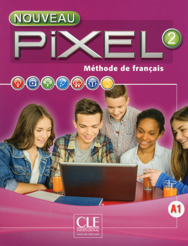 Nouveau Pixel 2 Methode de francais + DVD-ROM / Учебник