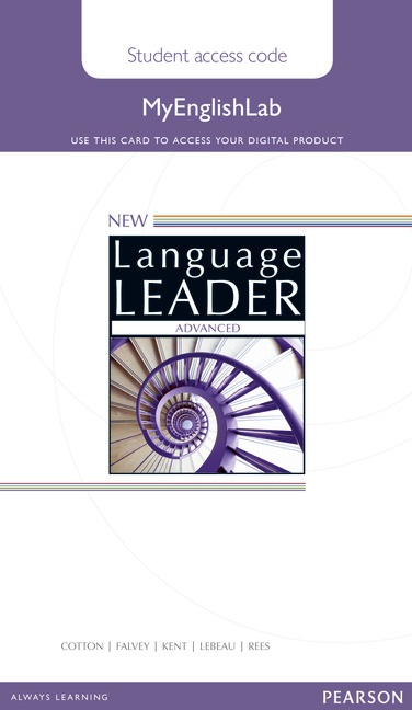 New Language Leader Advanced MyEnglishLab / Онлайн-практика