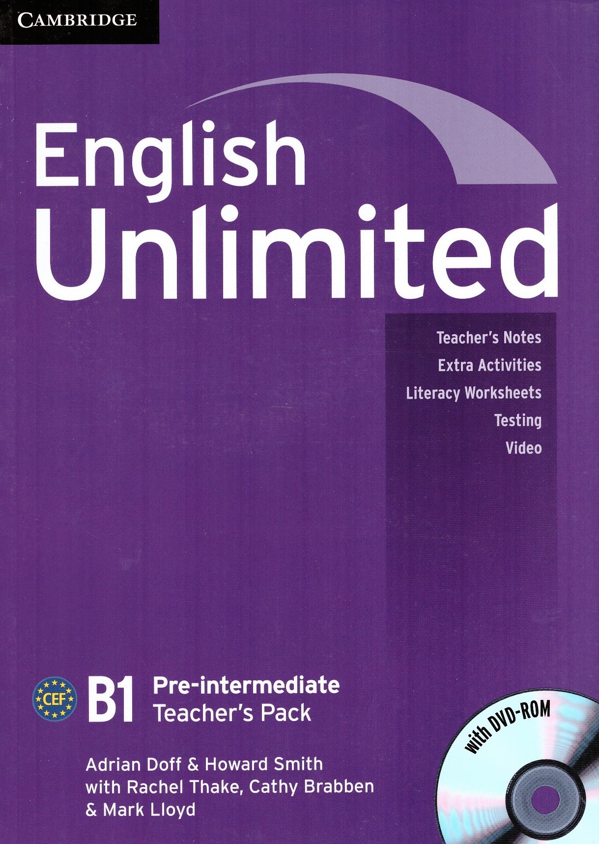 English Unlimited Pre-Intermediate B1 Teacher's Pack + DVD-ROM / Книга учителя