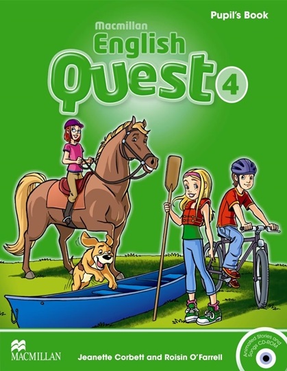 Macmillan English Quest 4 Pupil's Book + CD-ROM / Учебник