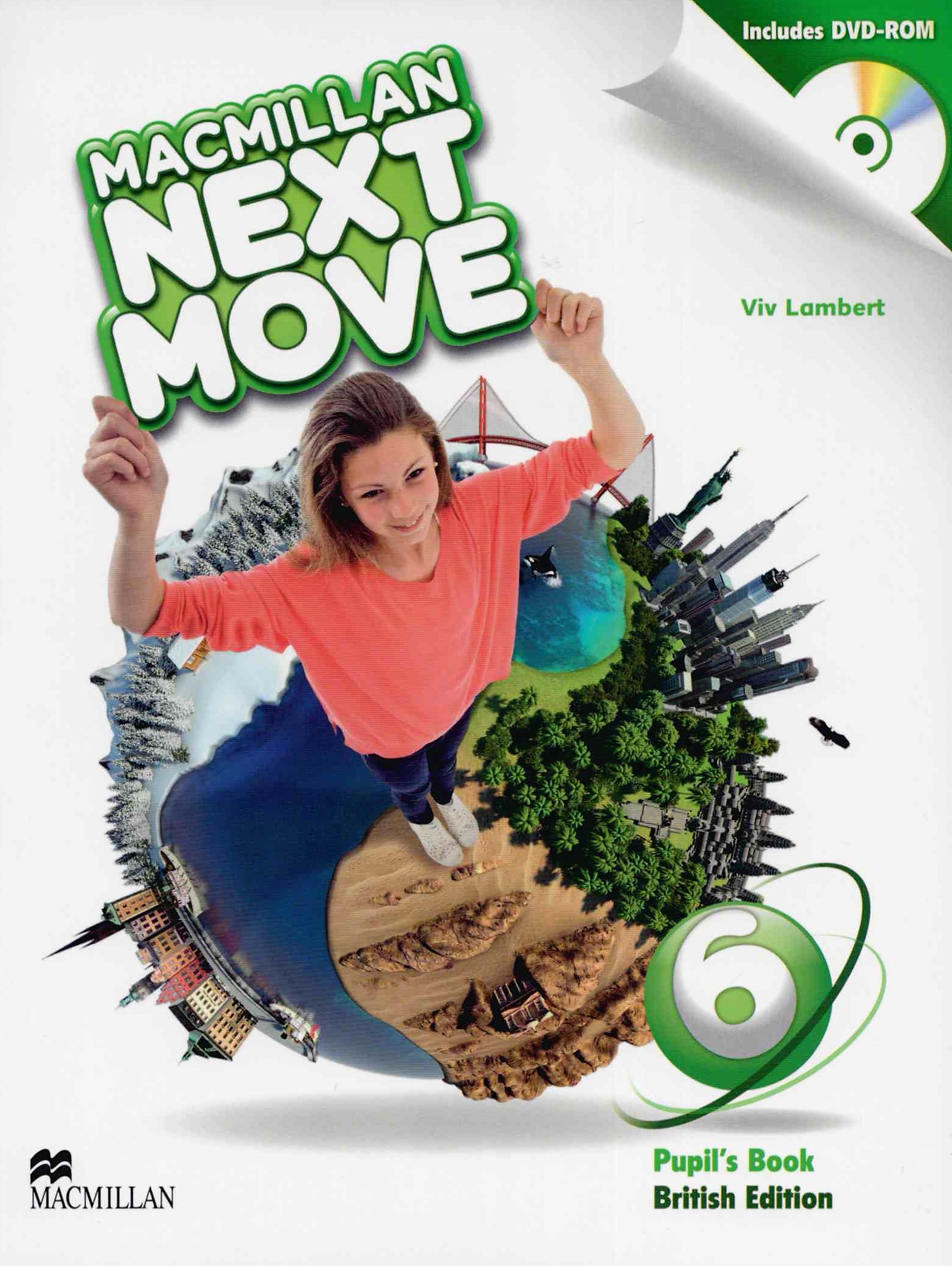 Macmillan Next Move 6 Pupil's Book + DVD-ROM / Учебник
