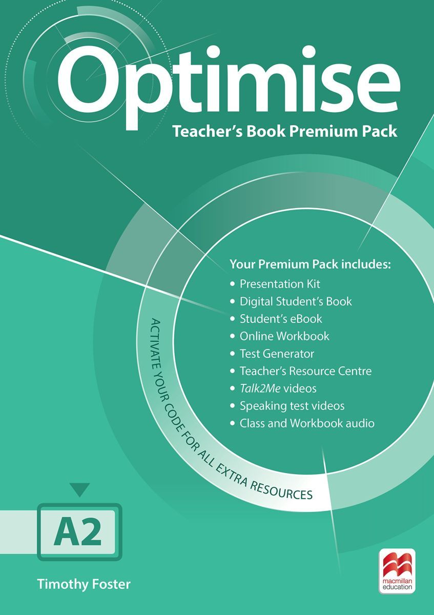 Optimise А2 Teachers Book  Книга для учителя