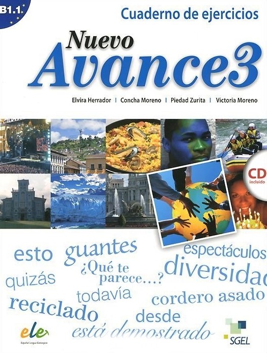 Nuevo Avance 3 Cuaderno de ejercicios + Audio CD / Рабочая тетрадь