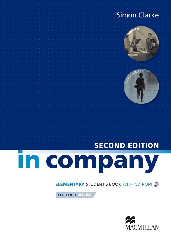 In Company Elementary (Second Edition) Student's Book + CD-ROM / Учебник
