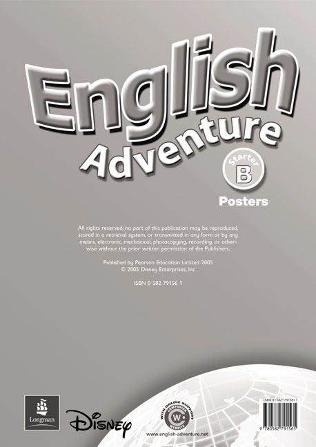 English Adventure Starter B Posters / Постеры