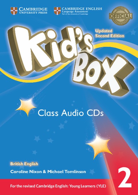 Kid's Box Updated Second Edition 2 Class Audio CDs  Аудиодиски лнз - 1