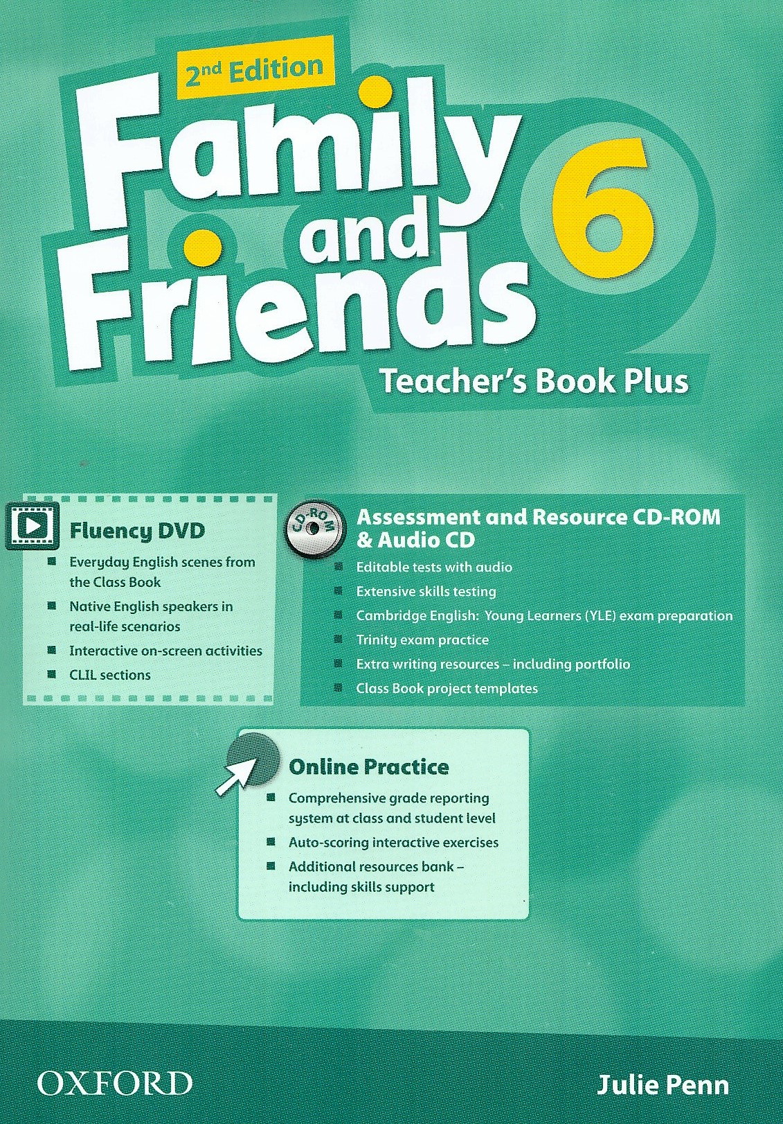 Family and Friends 2nd Edition 6 Teacher's Book Plus  Книга для учителя с диском