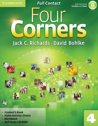 Four Corners 4 Full Contact / Учебник + рабочая тетрадь