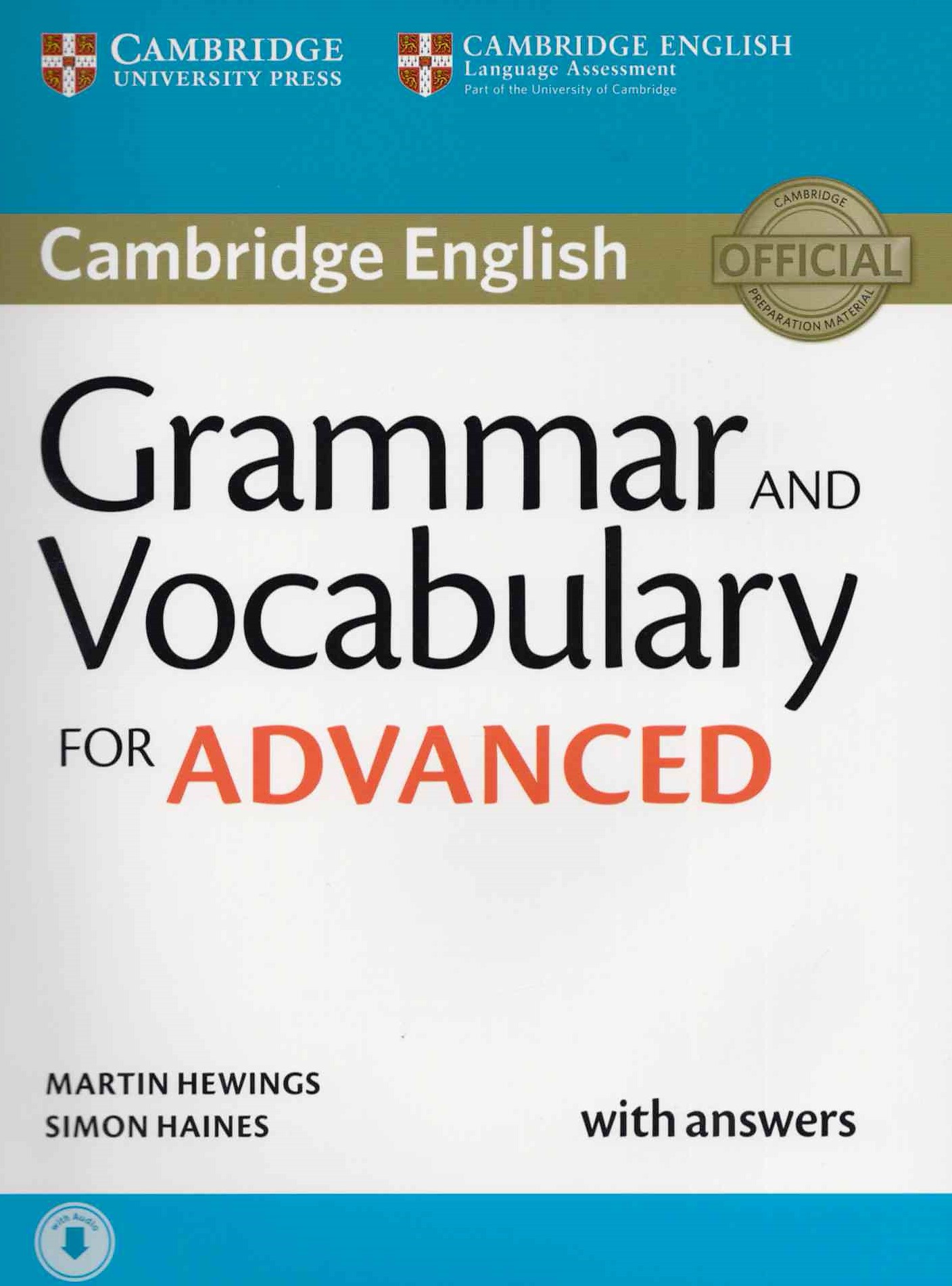 Grammar and Vocabulary for Advanced + Answers + Audio