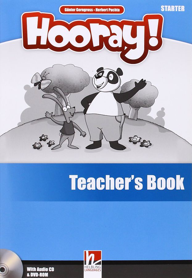 Hooray! Let's Play! Starter Teacher’s Book + Audio CD + DVD-ROM / Книга для учителя
