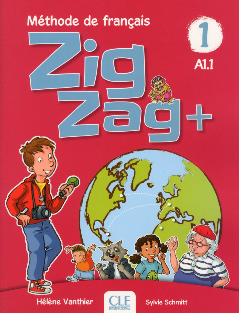 Zigzag + 1 Methode de francais / Учебник