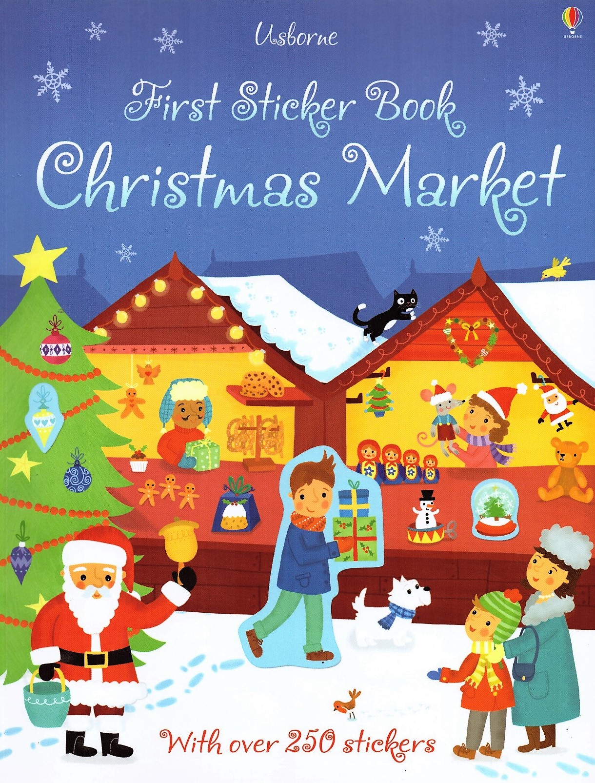 First Sticker Book: Christmas market