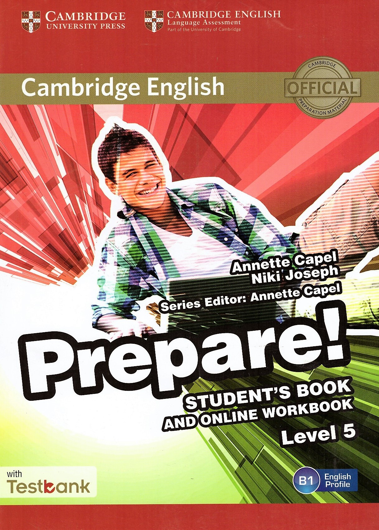 Prepare! 5 Student's Book + Online Workbook + Testbank / Учебник + онлайн тетрадь + тесты - 1