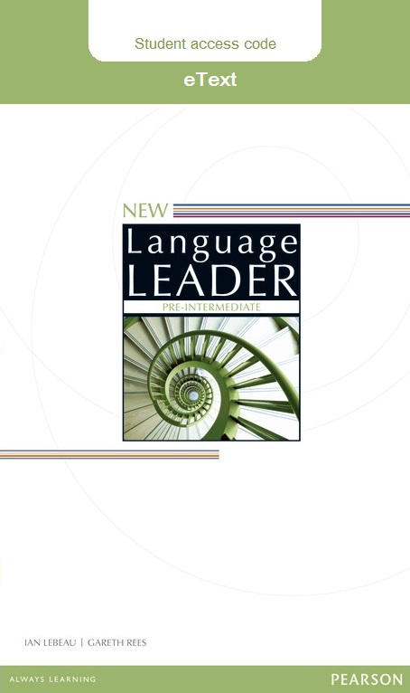 New Language Leader Pre-Intermediate eText / Электронная версия учебника