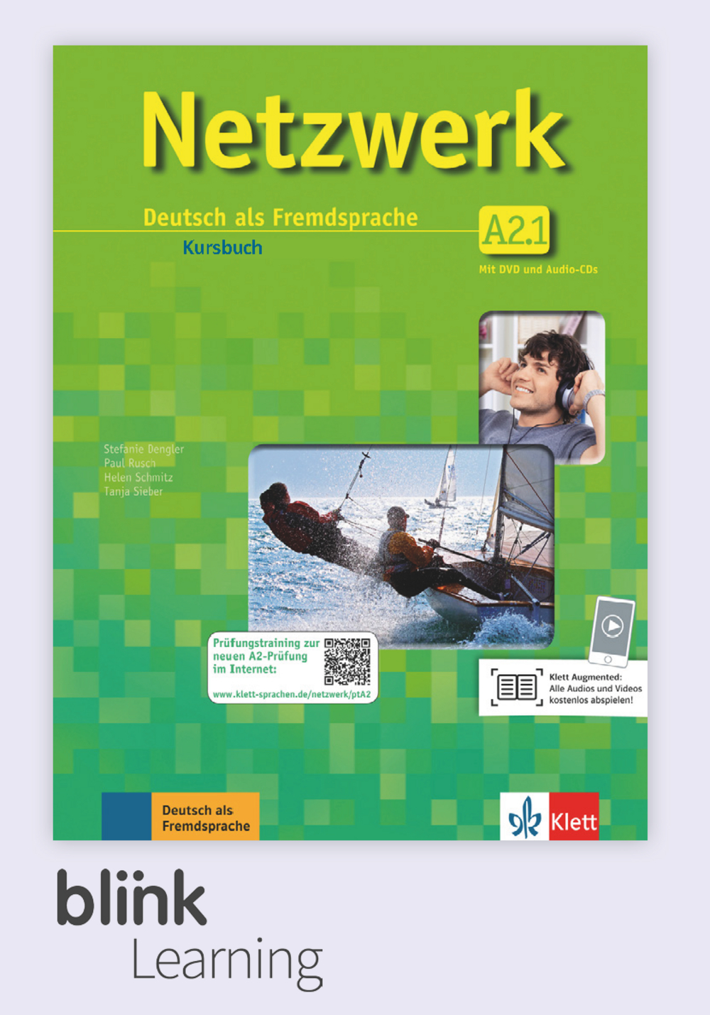 Netzwerk A2.1 Digital Kursbuch fur Lernende / Цифровой учебник для ученика (1 часть)