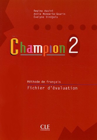 Champion 2 Fichier d'evaluation / Дополнительная рабочая тетрадь