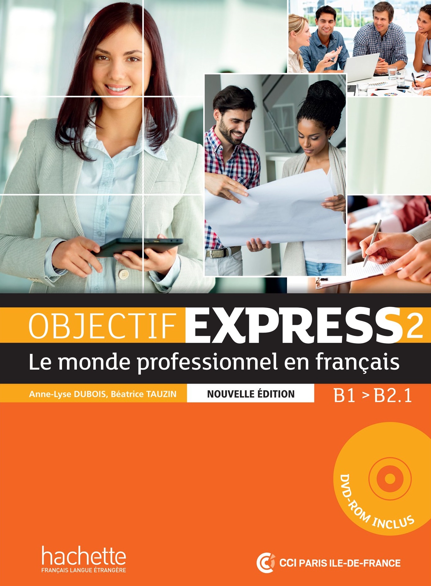 Objectif Express 2 Livre de l'eleve + DVD-ROM / Учебник