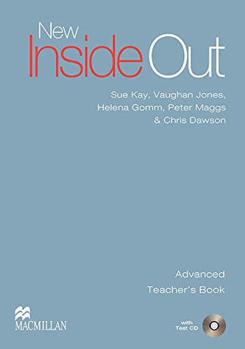 NEW Inside Out Advanced Teacher's Book + Test CD / Книга для учителя
