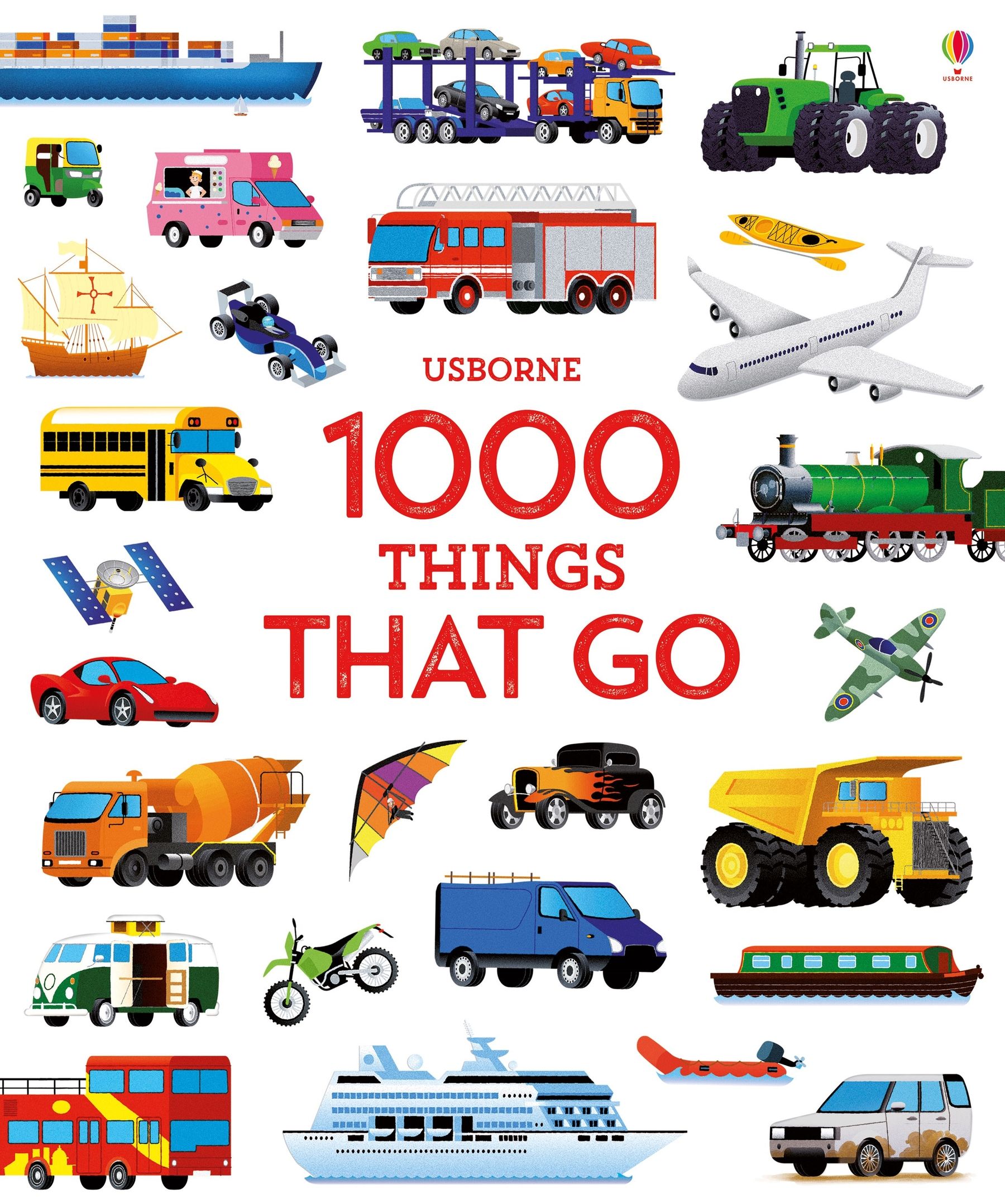 1000 Things That Go Hardback