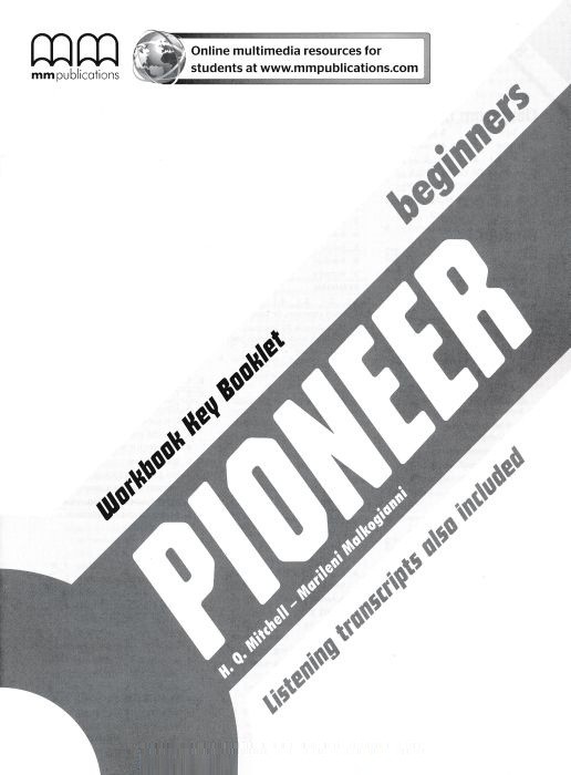 Pioneer Beginner Workbook Key Booklet / Ответы к рабочей тетради