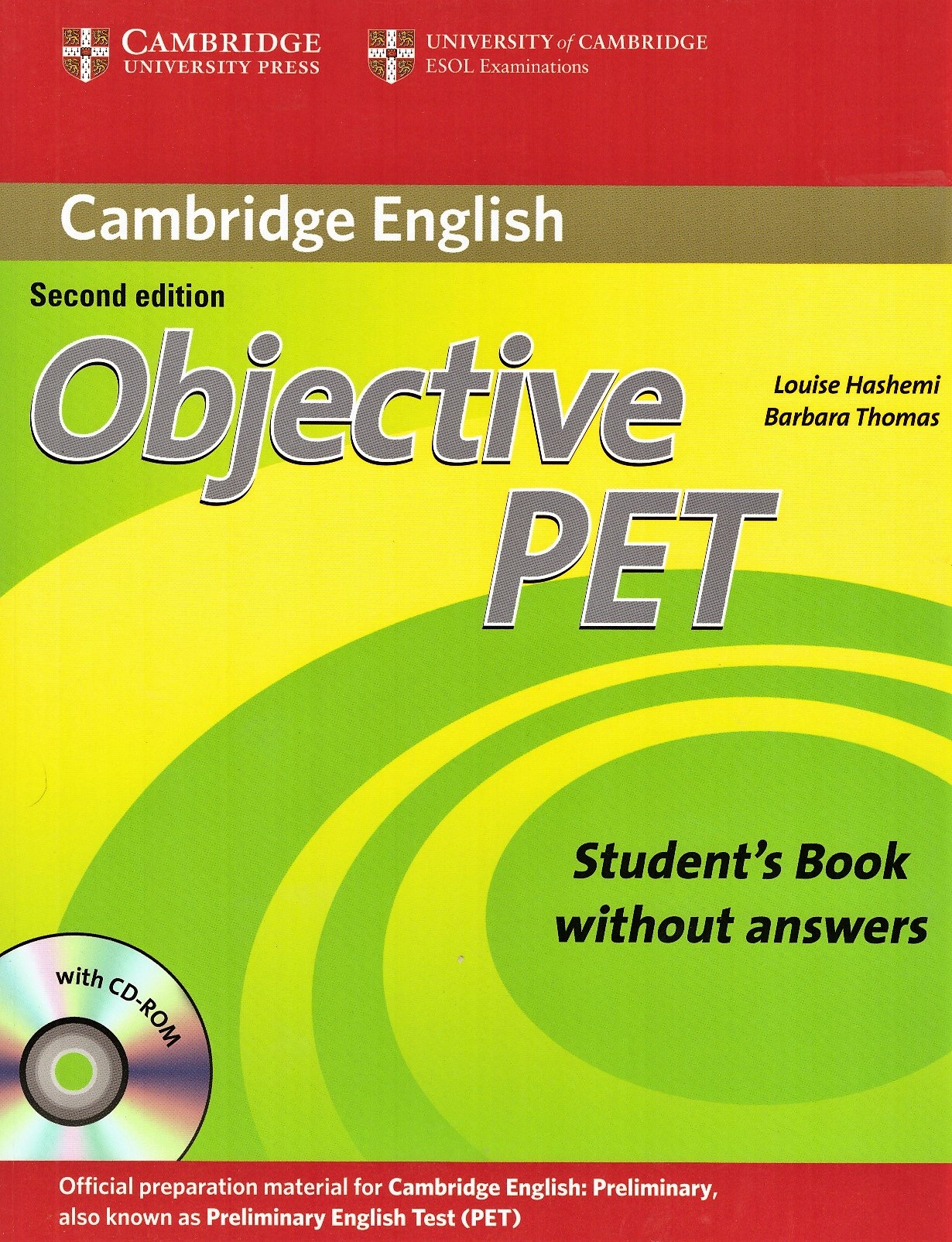 Objective PET Student's Book + CD-ROM / Учебник