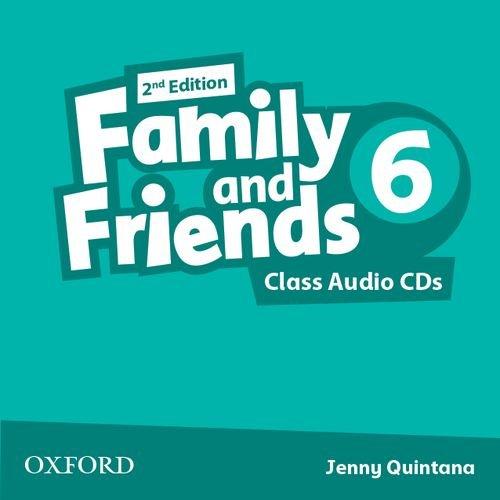 Family and Friends 2nd Edition 6 Class Audio CDs  Аудиодиски