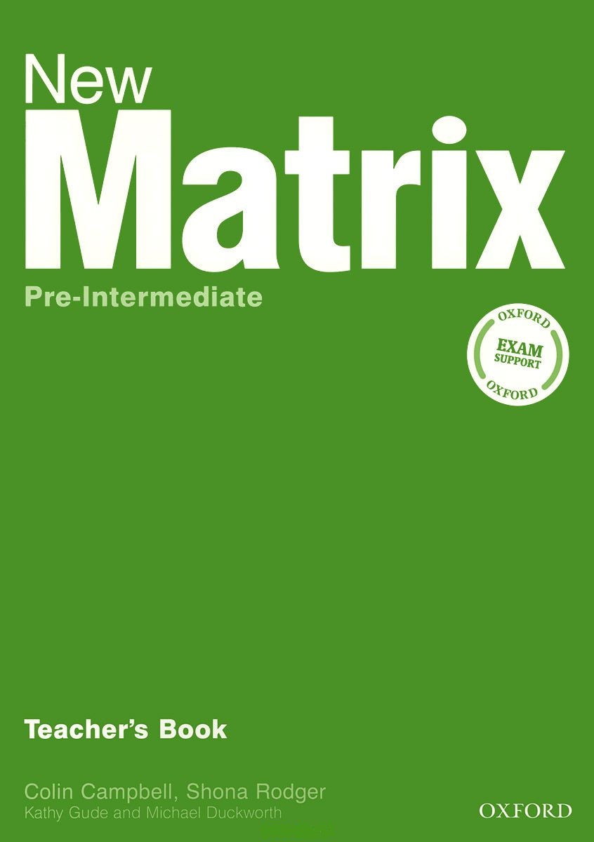 New Matrix Pre-Intermediate Teacher's Book / Книга для учителя