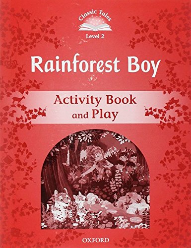 Rainforest Boy Activity Book and Play